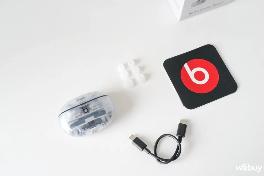 Discover the Uniquely Translucent-Colored Beats Studio Buds+ Box