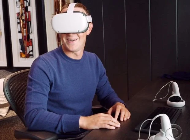 Meta tests Quest virtual reality glasses