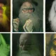use AI to draw the portrait of Leonardo da Vinci, Alexander the Great in the 21st century, and give it an amazing ending