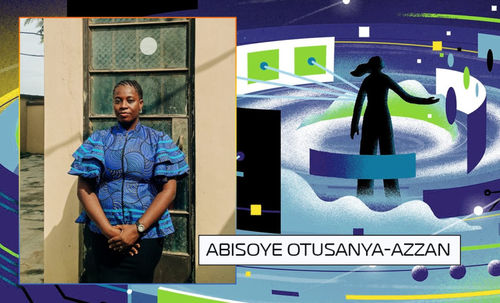 Abisoye Otusanya-Azzan sharing AI development